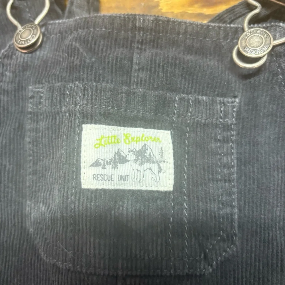 Carters‎ Gray Corduroy Overalls Size 18 Months